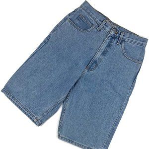 Vintage GUESS Light Wash Denim Jean Shorts Size 26